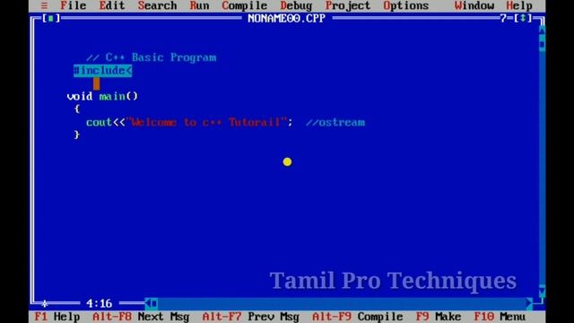2. Introduction to C++ in Tamil смотреть онлайн