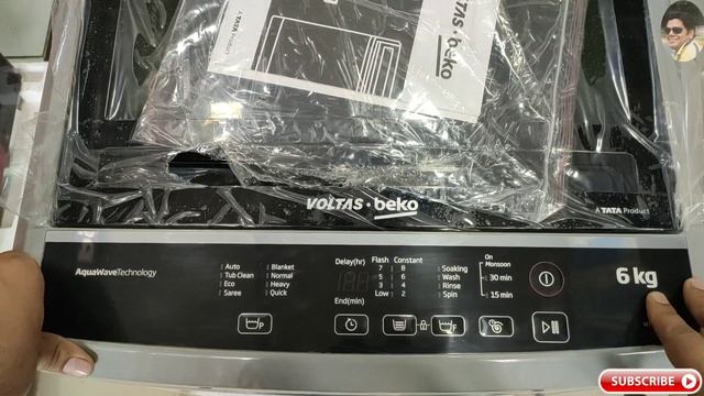 Voltas beko 6Kg Top Load Washing Machine(WTL60G) Full Details @Mehrotra Electronics смотреть онлайн