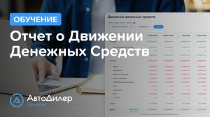 Отчет о Движении Денежных Средств. АвтоДилер Онлайн – Программа для автосервиса и СТО.