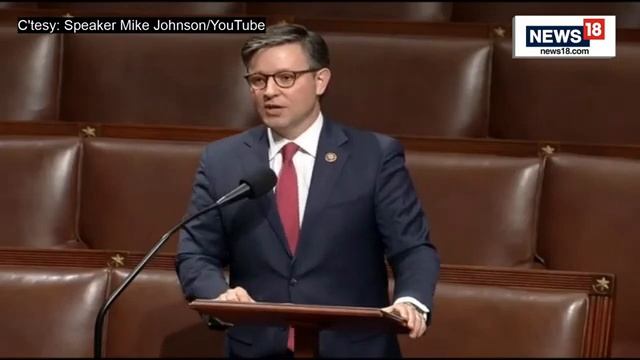 Republican Mike Johnson Outlines Impeachment Inquiry | Mike Johnson On Bidens | US News Live | N18L смотреть онлайн