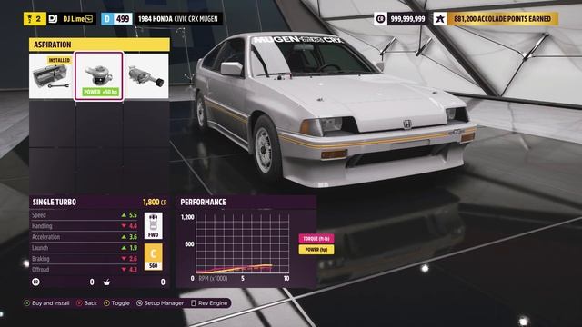 Forza Horizon 5 - 1984 Honda Civic CRX Mugen Gameplay смотреть онлайн