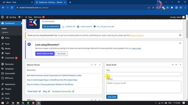How to access your WordPress Dashboard with login password and from Cpanel 2024 смотреть онлайн