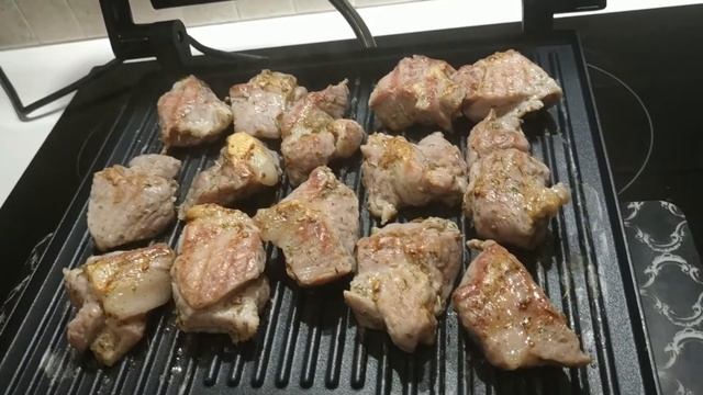 Рецепт шашлыка из свиной шеи НА ЭЛЕКТРОГРИЛЕ БЫСТРО И ВКУСНО смотреть онлайн