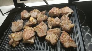 Рецепт шашлыка из свиной шеи НА ЭЛЕКТРОГРИЛЕ БЫСТРО И ВКУСНО