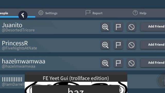 [ROBLOX] FE YEET GUI | PASTEBIN | • Hydrogen / Fluxus / Arceus X • | Universal Script смотреть онлайн