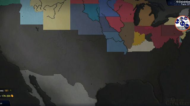 Age of Civilizations 2 | Conquering America as Texas timelapse смотреть онлайн