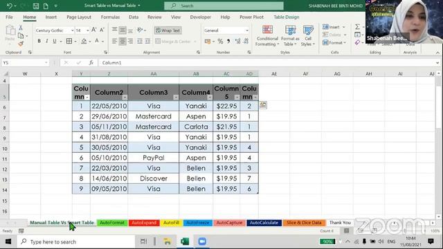 TVC vol.2 - Excel Madness Day - Bee Topic : MANUAL TABLE VS SMART TABLE смотреть онлайн
