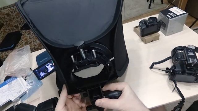 GODOX 40x40 Softbox | Обзор, распаковка, тест... смотреть онлайн