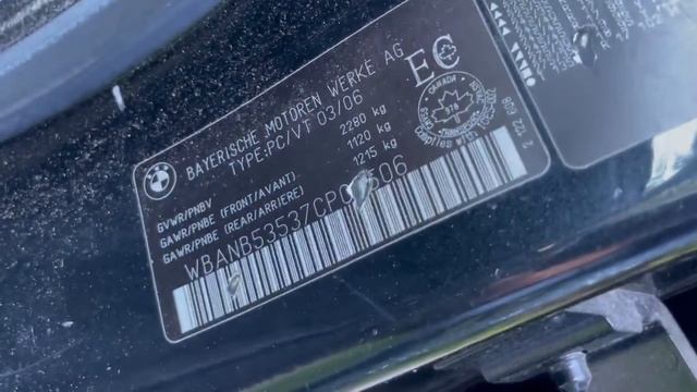 07 BMW 550i E60 Engine Test Run Video N62B48