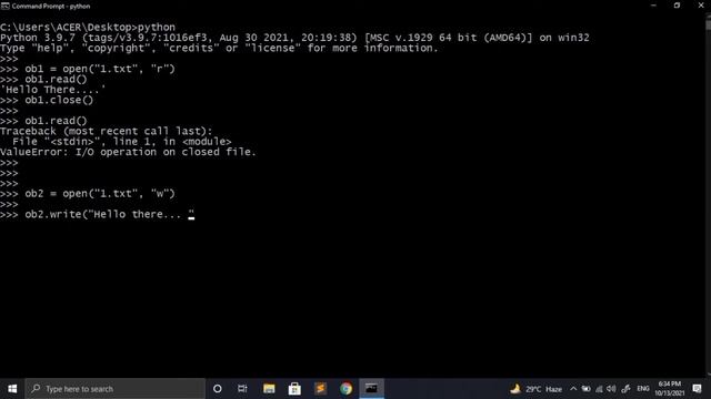 File Handling in Python || Closing Files || Writing Files || Part - 2 #python3 #python #programming смотреть онлайн