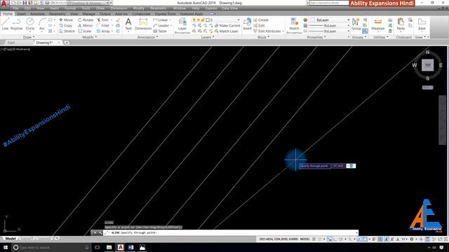 construction line command in autocad in hindi how to draw construction line in autocad tutorial смотреть онлайн