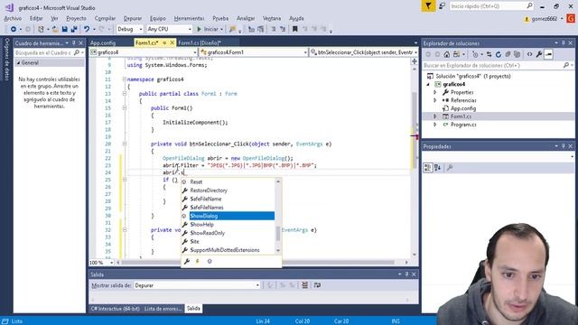 Ejercicios C# - Windows Forms #4 - Poniendo una imagen en un PictureBox смотреть онлайн