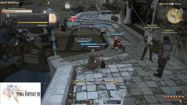 FINAL FANTASY XIV - Вливаемся в мир фанатазии. смотреть онлайн