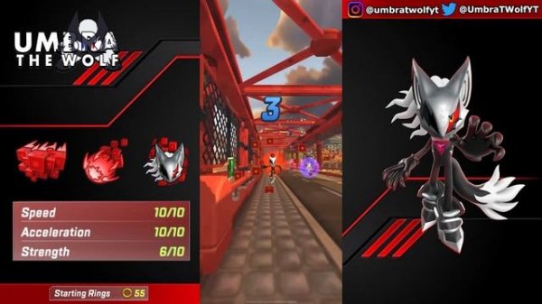 Infinite Plays: Sonic Forces Speed Battle - Infinite vs Mephiles EVENT