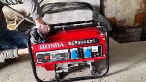 Бензогенератор Honda. Спустя год после обмана. Пытаюсь завести.