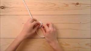 Как завязать булинь просто