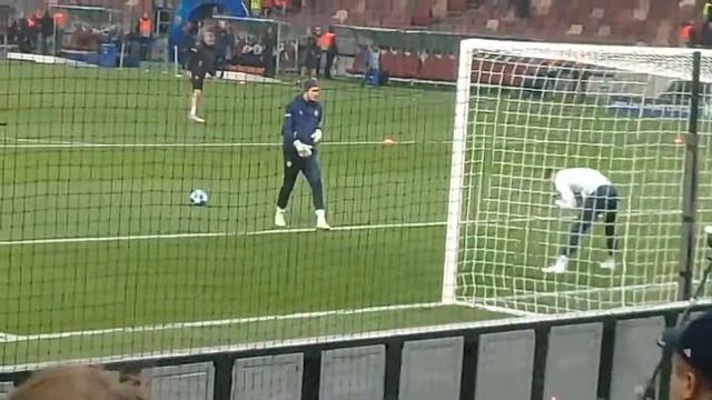 Разминка Игоря Акинфеева смотреть онлайн