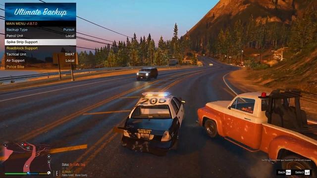 [LSPDFR] Patrol #24 - LASD / LSSD - Paleto Bay sunset смотреть онлайн