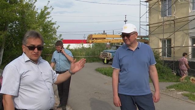Завершается капитальный ремонт дома №48 по улице Куйбышева смотреть онлайн