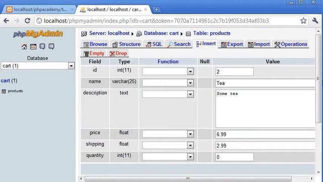 PHP Mini Shopping Cart 153 Part 2 смотреть онлайн