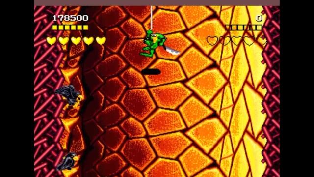 Sega Mega Drive 2 (Smd) 16-bit Battletoads Stage 2