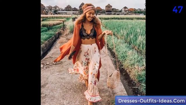 Boho Dresses - Boho Outfit Ideas смотреть онлайн