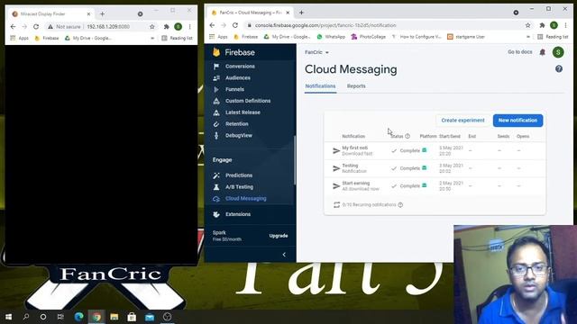 PART 5 : Firebase Notification and Paytm Payment Gateway смотреть онлайн