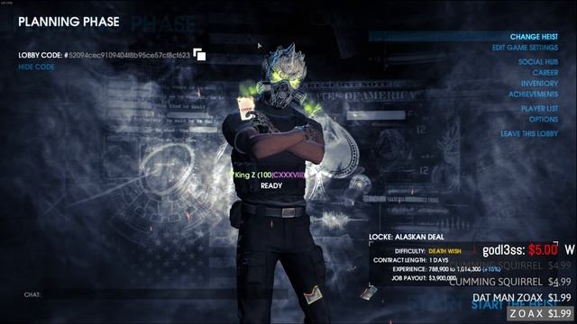 PAYDAY 2 CRUDE AWAKENING NEW HEIST LETS GET IT OPEN LOBBY JOIN UP смотреть онлайн