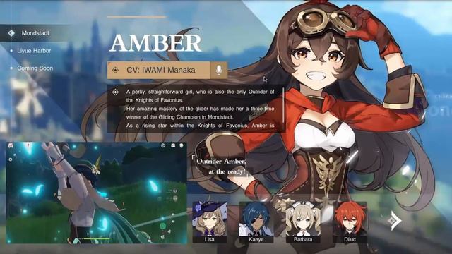 【Genshin Impact】Amber Character Spotlight【原神】 смотреть онлайн