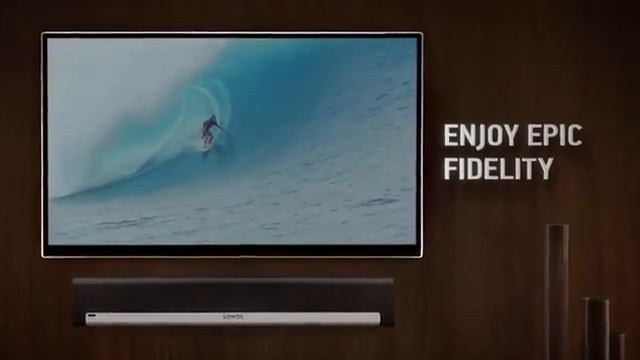 SONOS PLAYBAR TV Soundbar and Wireless Speaker for Streaming Music смотреть онлайн