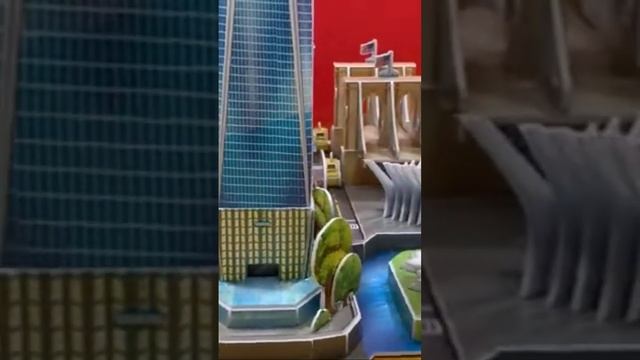 3D Puzzle Cubicfun New York City #Shorts смотреть онлайн