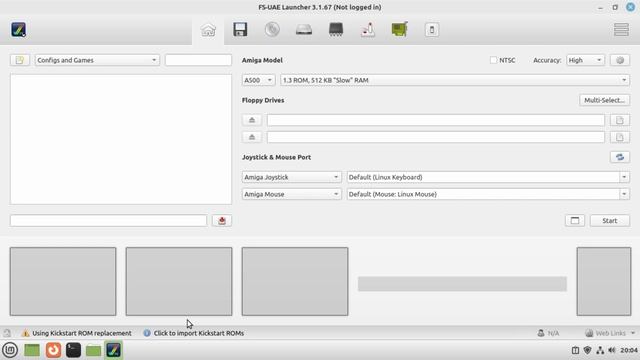 Amiga Emulation on Linux with FS-UAE смотреть онлайн