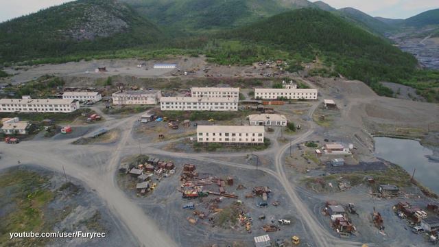 Колымские поселки. Сусуманский район. Мальдяк - 2021. Полеты на дроне смотреть онлайн