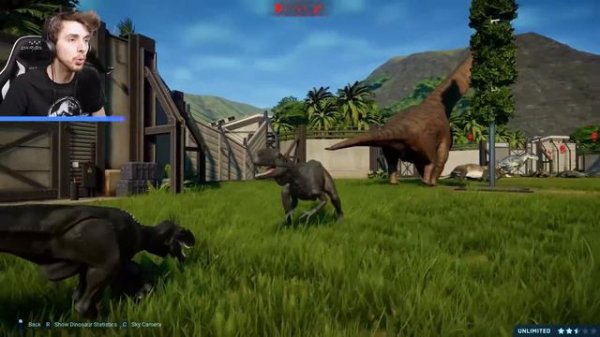 LARGEST MODDED BATTLE ROYALE YET!!! - Jurassic World Evolution | HD