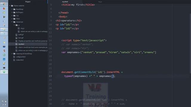 What Is Array, Object Data Types In JavaScript Videos In Telugu 10 JavaScript Tutorial DataType смотреть онлайн