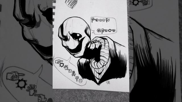 Gaster undertale speedpaint смотреть онлайн