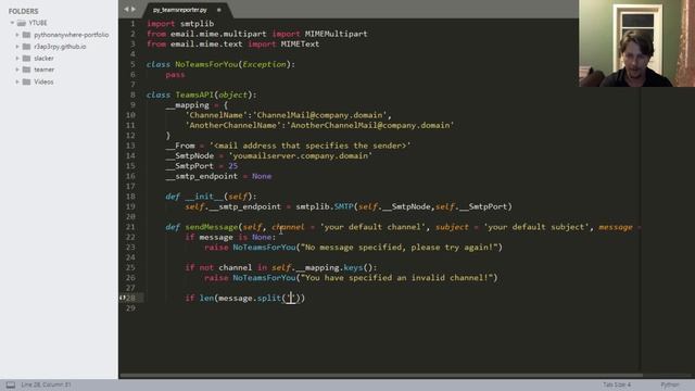 Python - Microsoft Teams API intro, and status reporting смотреть онлайн