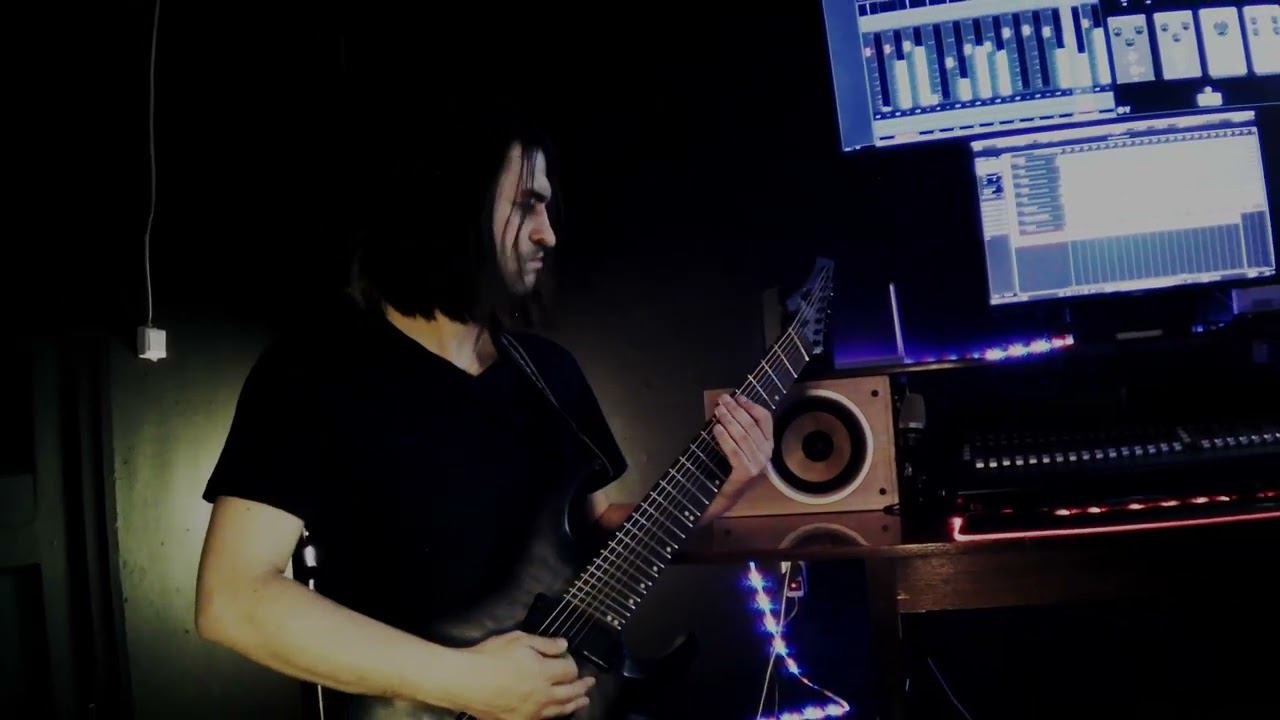 Sankhara Frustration  (Harley Benton MultiScale-8 Guitar Playthrough)