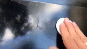 Удаления краски из баллончика с кузова автомобиля.