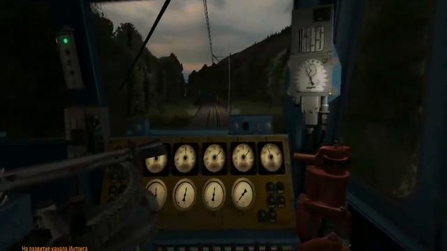 Поедем на ВЛ11М из Белореченской в Туапсе в игре ZDSimulator