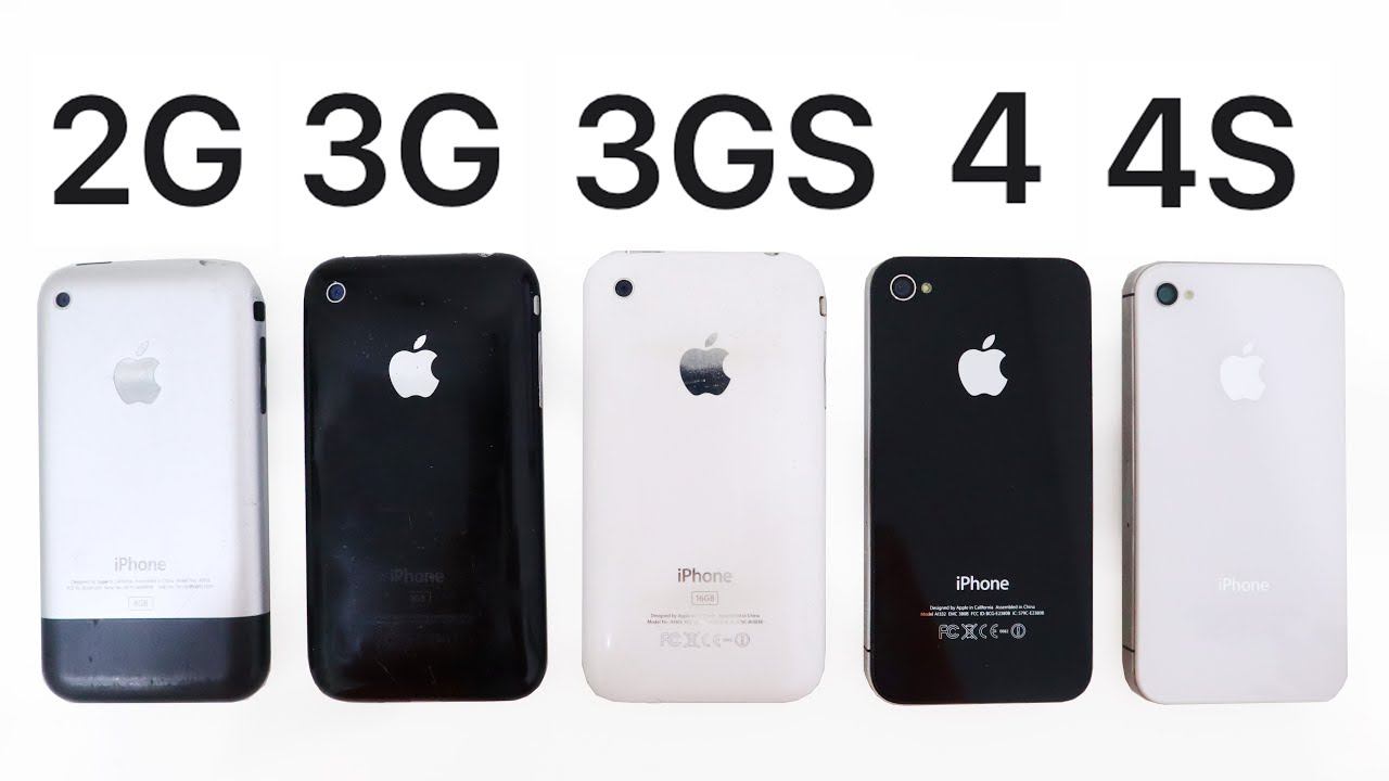 Эволюция iPhone от 2G до 4s Как менялся айфон? Часть 1 смотреть онлайн