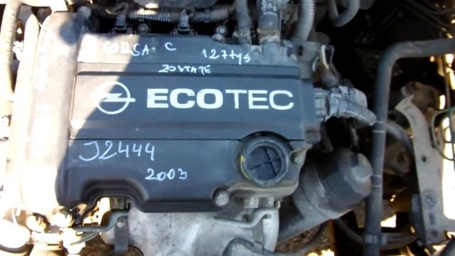 Silnik OPEL CORSA C 1.0 12V 127 000 km смотреть онлайн