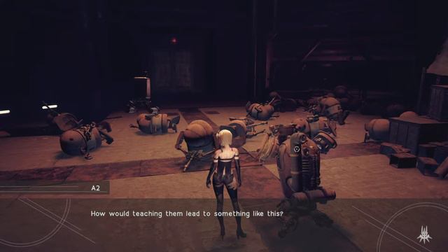 NieR:Automata - Choosing To Leave Pascal смотреть онлайн