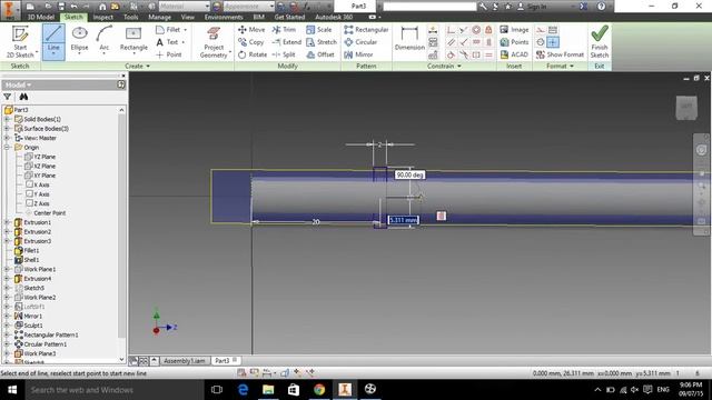 Advance Cad_Design Ballpoint Pen Body with Autodesk Inventor 2015 смотреть онлайн