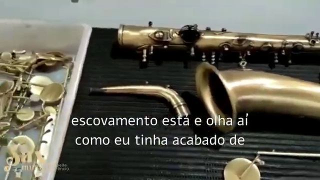 Saxofone stagg, Restauração escovado Moderno @raffas instrumentos,Ficou lindo смотреть онлайн