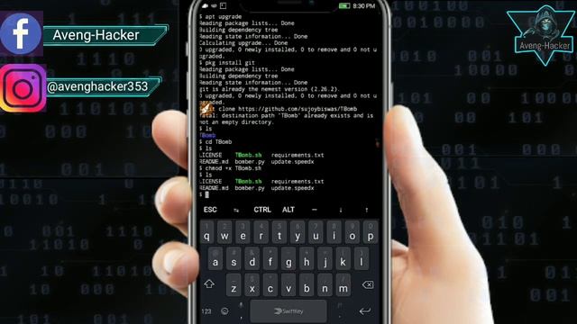 T-bomb For Bombing In Termux (no root) | By Aveng-hackers смотреть онлайн