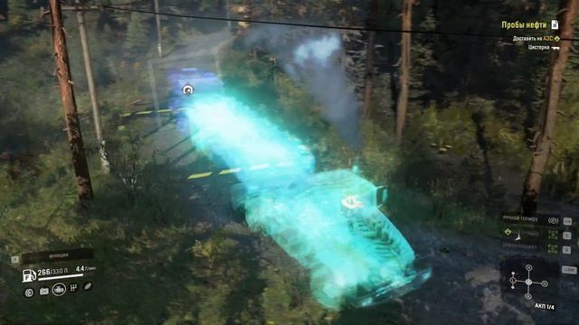 SnowRunner, одиночное прохождение (карьера), #146 Геологоразведка и расчистка дороги смотреть онлайн