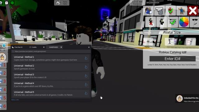 Roblox Brookhaven Script (Get All The Gamepasses For Free)