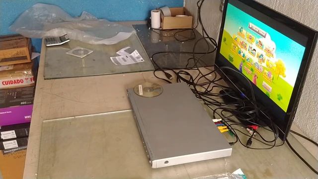Teste embalagem DVD Philips DVP 5100K serie 3973 - vendido смотреть онлайн