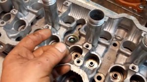 лайт ремонт мотора 4s/3s- fe часть 3, гбц отмыта, притираем клапона.